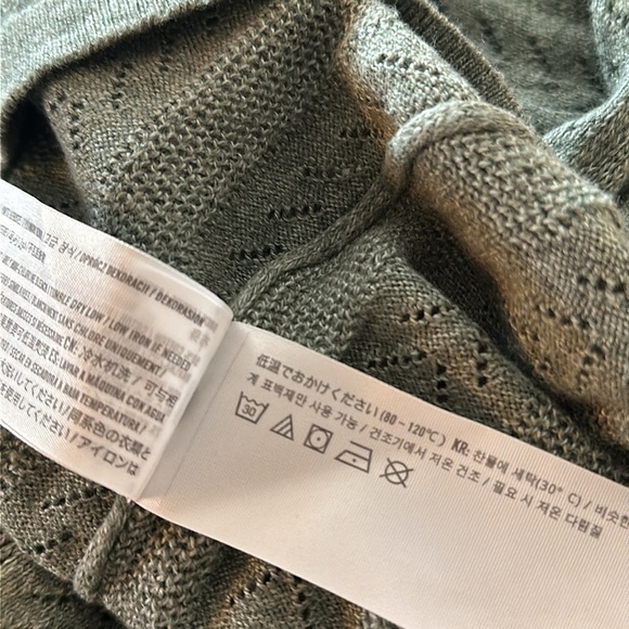 Men’s Hollister Lightweight Knit Short Sleeve cardigan Sweater Size S - Picture 8 of 8